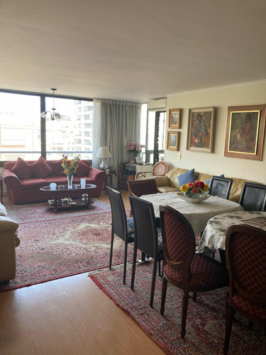 Venta Departamento NO 4D en suite Walk-in cl&oacute;set 4B 2E 1B Metro Escuela Militar - Las Condes