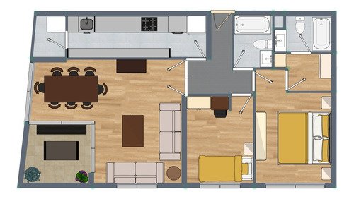 Venta Departamento NP 2D en suite Walk-in cl&oacute;set 2B 1E 1B In&eacute;s de Su&aacute;rez - Providencia