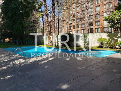 Arriendo Departamento N 2D en suite 2B 1E 1B Barrio El Golf - Las Condes
