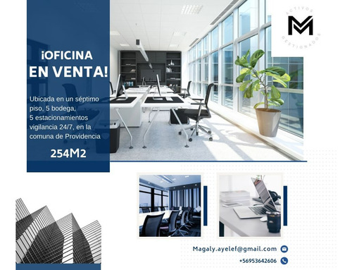 Venta Oficina NP 4B 4E 4B Metro Tobalaba - Mall Costanera - Providencia