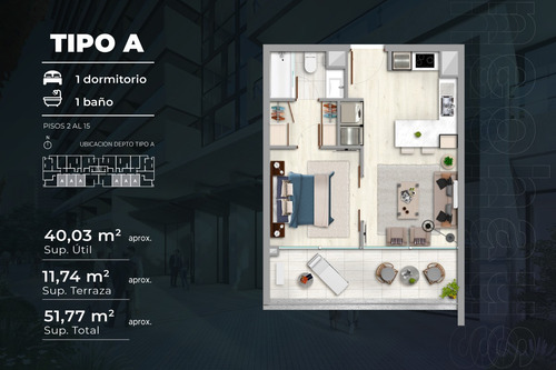 Arriendo Departamento S 1D en suite Walk-in cl&oacute;set 1B 1E 1B Tabancura - Vitacura