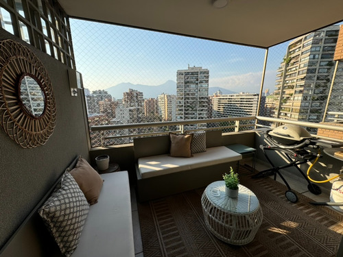 Venta Departamento NO 3D en suite Walk-in cl&oacute;set 3B 2E 1B Barrio El Golf - Las Condes