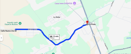 Lampa Galpon 360m2, Casa, Sitio 2000m2 Cacique Colin