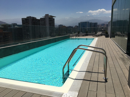 Arriendo Departamento NP 2D en suite 2B 1E 1B Metro Escuela Militar - Las Condes