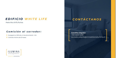 Arriendo Departamento 3D 2B 1E 2B Diagonal Oriente - &Ntilde;u&ntilde;oa